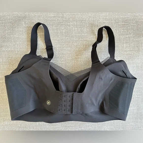 Honeylove Black Wireless Shaping Bra 38DDD (F)/G Sculpting Support Smoothing - Picture 3 of 12